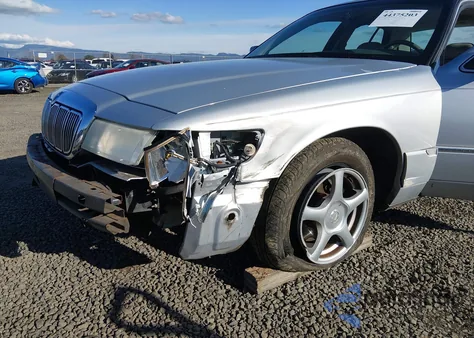 2001 Mercury Grand Marquis Ls z USA, uszkodzony, nr VIN 2MEFM75W81X653987